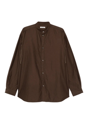 Undercover cotton shirt - Brown