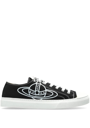 Vivienne Westwood logo sneakers - Black