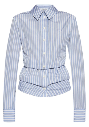 The Attico striped shirt - Blue