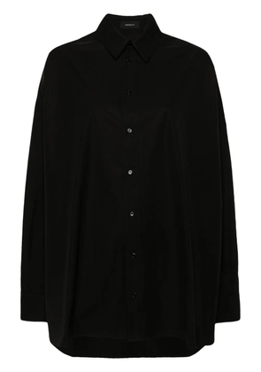 WARDROBE.NYC mini shirt dress - Black