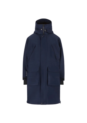 Moncler Grenoble adjustable-hood coat - Blue