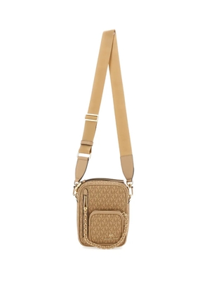 Michael Michael Kors monogram cross-body bag - Brown