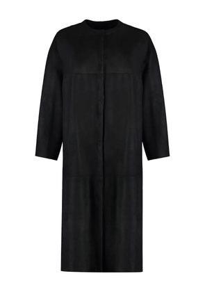 Salvatore Santoro suede coat - Black