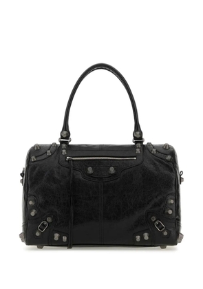 Balenciaga medium Le Cagole leather duffle bag - Black