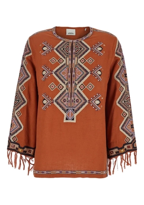 ISABEL MARANT Zelda blouse - Orange