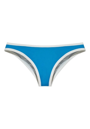 Marysia contrast-trim bikini briefs - Blue