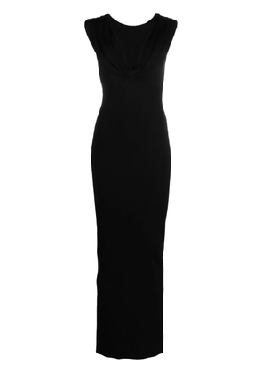 Givenchy Kleid cowl-neck maxi dress - Black