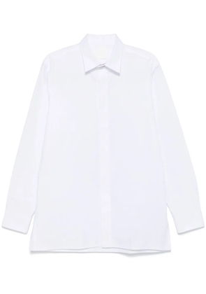 Givenchy 2G-clip cotton shirt - White