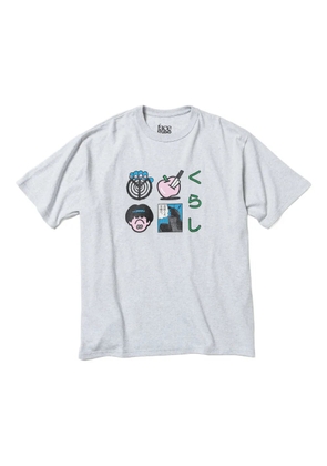 BEAMS PLUS x LN-CC graphic-print short-sleeve T-shirt - Grey