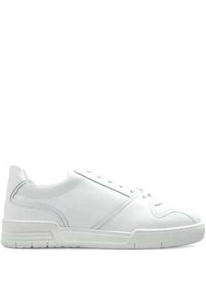 Moschino panelled lace-up sneakers - White