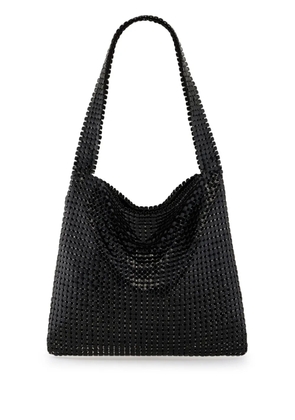 Rabanne Pixel mesh shoulder bag - Black