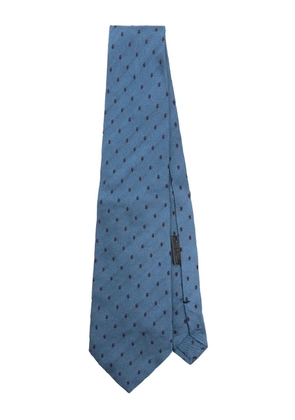 Prada Pre-Owned 2000s polka-dot tie - Blue