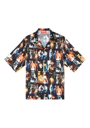 Diesel x Tom of Finland Foundation graphic-print shirt - Black