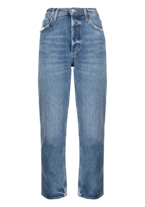 AGOLDE Riley cropped jeans - Blue