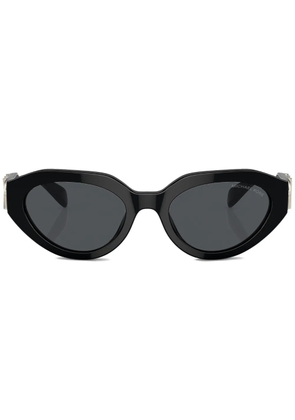Michael Kors Empire oval-frame sunglasses - Black