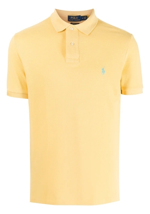 Polo Ralph Lauren embroidered-design polo shirt - Yellow