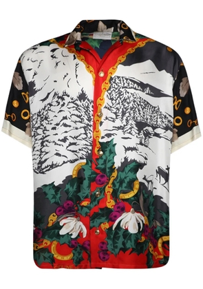 J. Logan Home The Maison Seraphin silk shirt - White