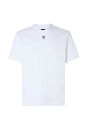 FENDI embroidered T-shirt - White