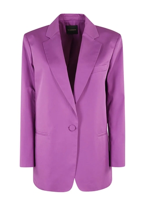 THE ANDAMANE single-breasted blazer - Pink