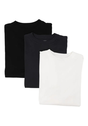 Jil Sander + logo-patch T-shirt (pack of three) - Black