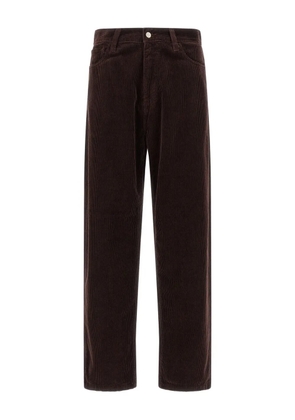 Carhartt WIP Landon eight-ribbed velvet trousers - Brown