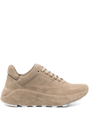 Del Carlo Sonia suede sneakers - Neutrals