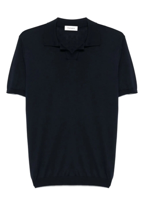 Kangra fine-ribbed T-shirt - Blue