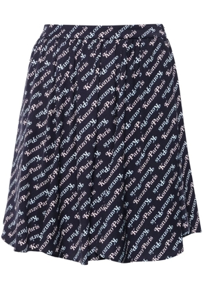 Kenzo x Verdy flared miniskirt - Blue