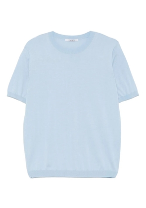Kangra fine-ribbed T-shirt - Blue