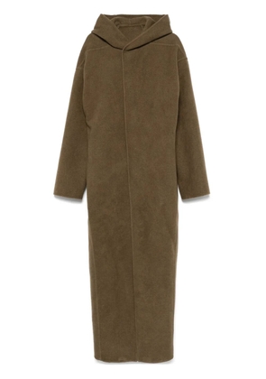 Rick Owens hooded coat - Green
