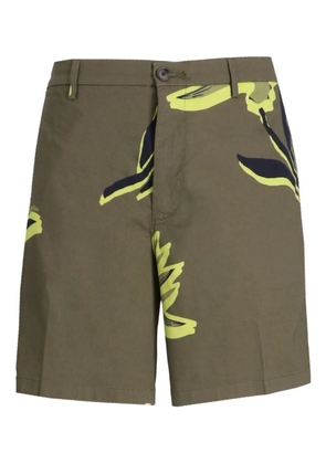BOSS printed shorts - Green