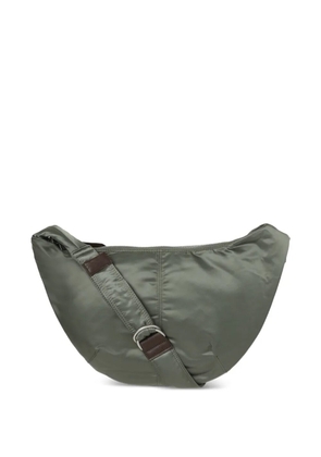 Comme des Garçons Homme curved nylon messenger bag - Green
