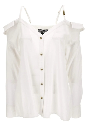 Versace Jeans Couture off-shoulder blouse - White
