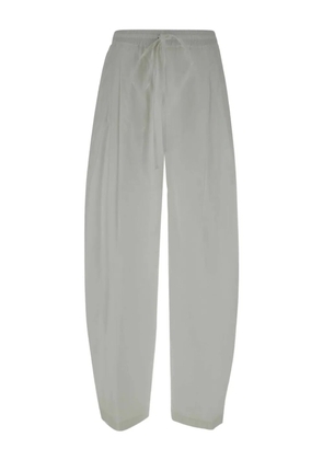 THE ANDAMANE wide-leg trousers - White