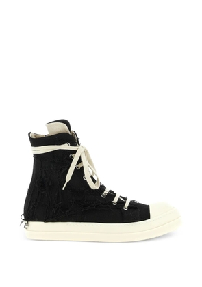 Rick Owens DRKSHDW Slashed sneakers - Black