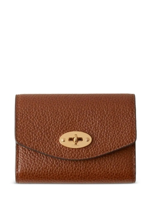 Mulberry Darley Concertina leather wallet - Brown
