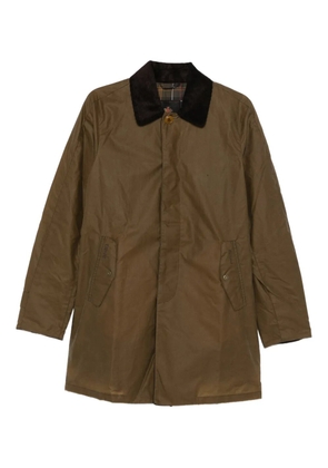 Baracuta The Original Barbour Tartan corduroy collar coat - Brown