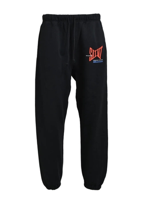 SAINT MXXXXXX drawstring-waist pants - Black