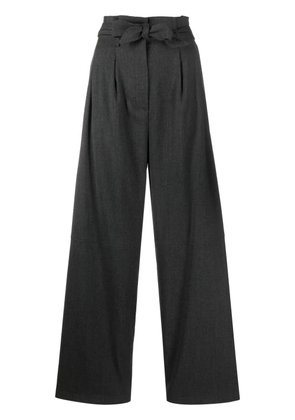 PINKO high-waist wide-leg trousers - Grey