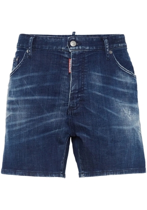DSQUARED2 stretch-cotton denim shorts - Blue