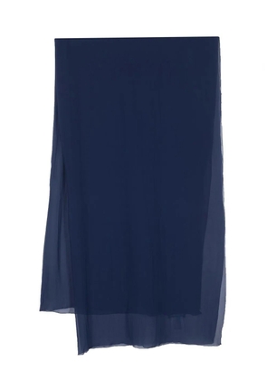 Alberta Ferretti lightweight long silk scarf - Blue