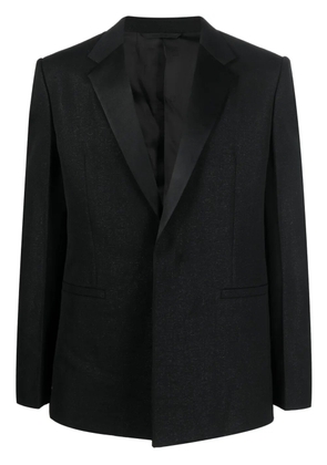 Givenchy single-breasted wool blazer - Black