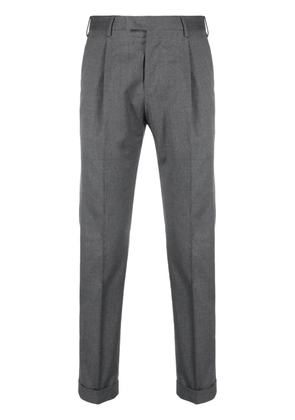 PT Torino low-rise tapered tailored trousers - Grey