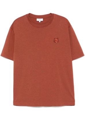 Maison Kitsuné fox head t-shirt - Neutrals