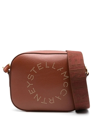 Stella McCartney logo cross body bag - Brown