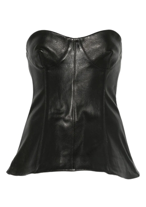 Simkhai strapless bustier top - Black