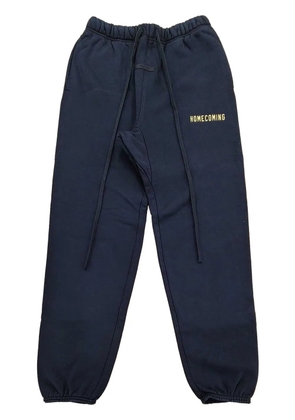 FEAR OF GOD ESSENTIALS slogan-print track pants - Black