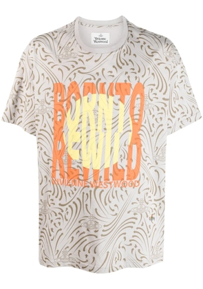 Vivienne Westwood graphic-print T-shirt - Grey