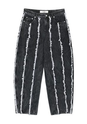 Séfr frayed-detail jeans - Grey