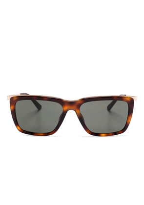 Saint Laurent Eyewear square-frame sunglasses - Brown